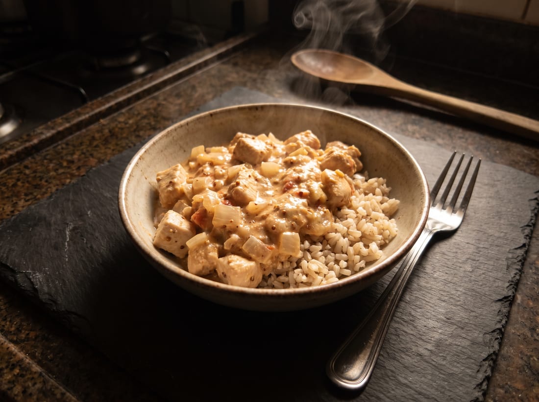 Strogonoff Fit de Frango